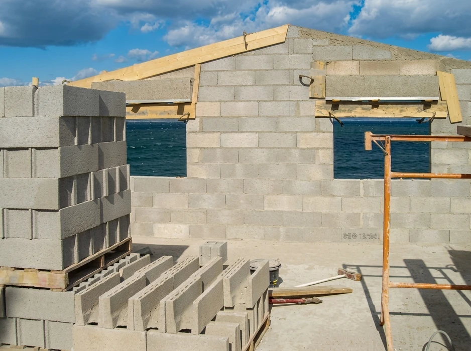 Chantier de rénovation intérieure en cours